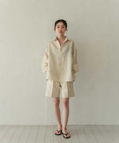 【05 series】Utopia | Skipper Shirt (Beige)