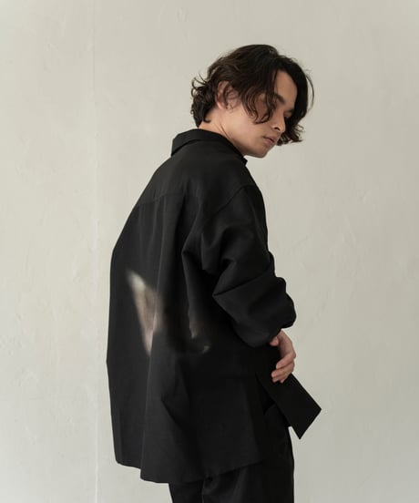 【05 series】Utopia | Tailored half pants (Black)