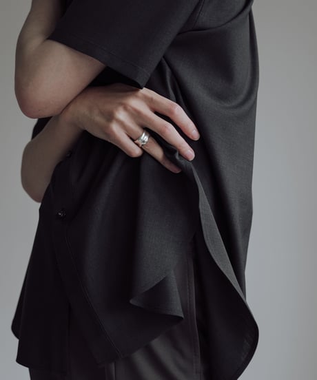 【02 series】At Night Coasts  -Black-（short sleeve）