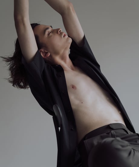 【02 series】At Night Coasts  -Black-（short sleeve）