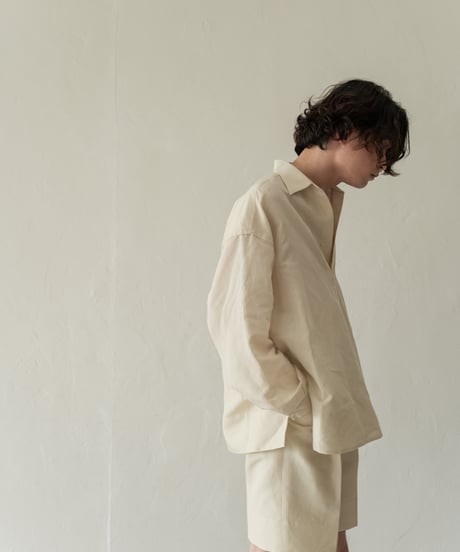 【05 series】Utopia | Skipper Shirt (Beige)