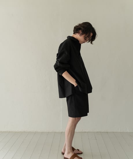 【05 series】Utopia | Skipper Shirt (Black)