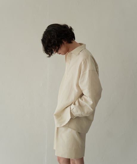 【05 series】Utopia | Skipper Shirt (Beige)