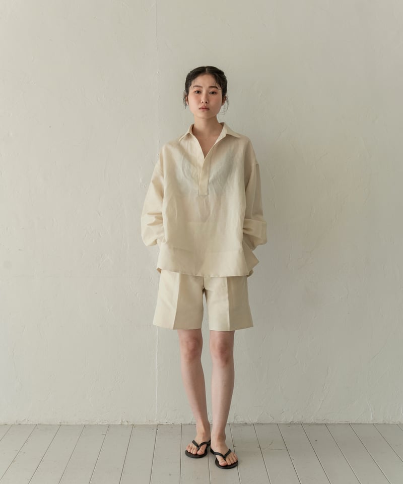 トップス SUAVELE ULTIMATE SILKY SKIPPER SHIRT 返品、交換対象