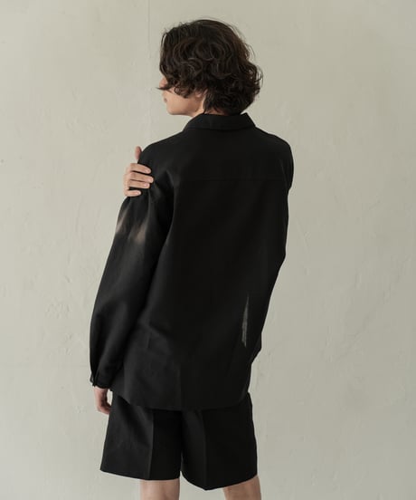 【05 series】Utopia | Skipper Shirt (Black)