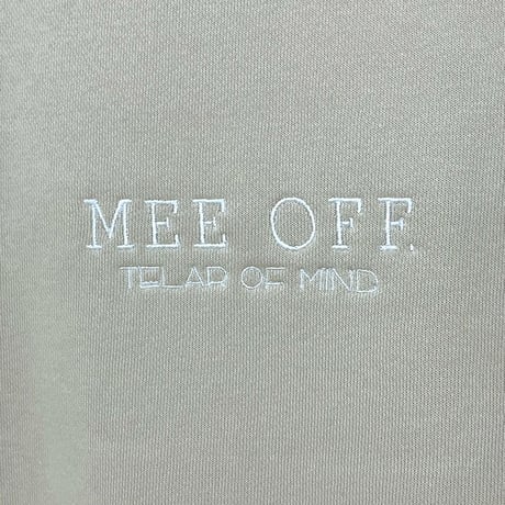 [MEE-005] FRONT LOGO EMBROIDERY CREW SWEAT [Brushed back] (SB)