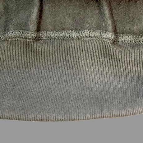 [MEE-010] CHEST EMBROIDERY CREW SWEAT [Brushed back] (BLK)