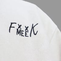 [MEE-015] CHEST EMBROIDERY HOODED SWEATSHIRT (Brushed back) (SB)