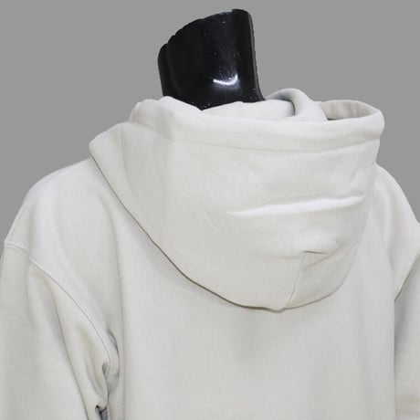 [MEE-015] CHEST EMBROIDERY HOODED SWEATSHIRT (Brushed back) (SB)