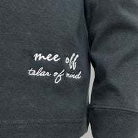 [MEE-003] HEM EMBROIDERY LONGSLEEVE T-SHIRT (BLK)