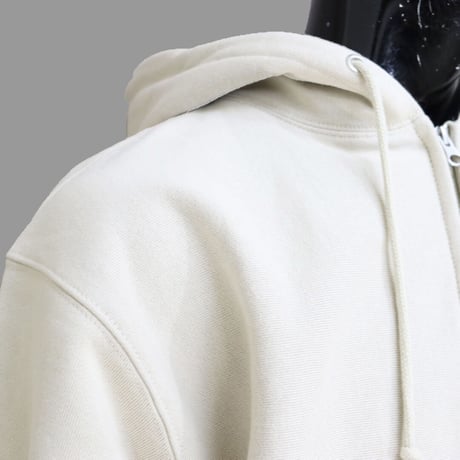 [MEE-015] CHEST EMBROIDERY HOODED SWEATSHIRT (Brushed back) (SB)