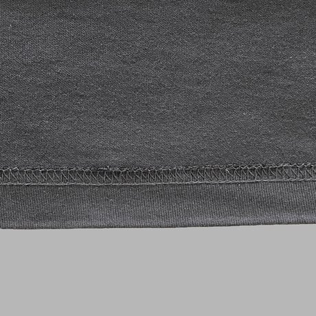[MEE-004] FRONT EMBROIDERY  LONGSLEEVE T-SHIRT [BLK×BLK]