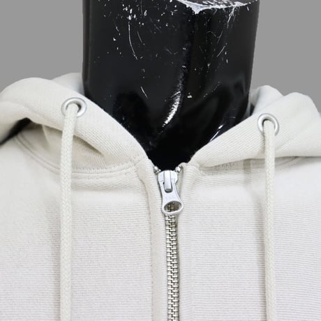 [MEE-015] CHEST EMBROIDERY HOODED SWEATSHIRT (Brushed back) (SB)