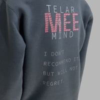 [MEE-000] BACK LOGO PRINT CREW SWEAT (Brushed back)