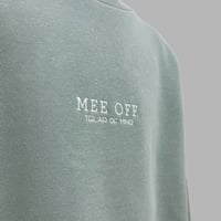 [MEE-005] FRONT LOGO EMBROIDERY CREW SWEAT [Brushed back] (SG)