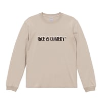 SNOW RIC  LONG T-SHIRT  (BEIGE)