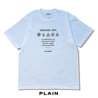 100%Tシャツ　プレーン(ホワイト)
