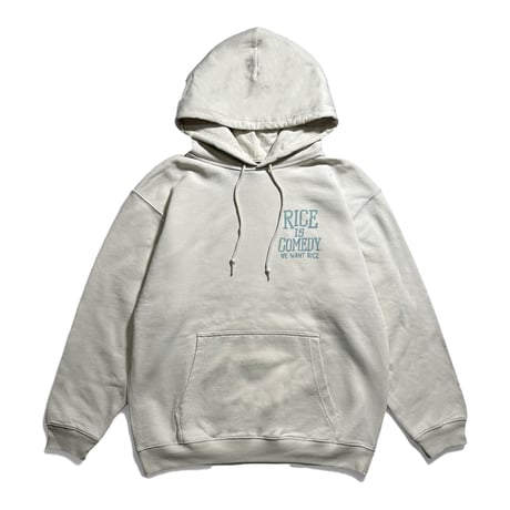 HAND WRITTEN RICE HOODIE  (BEIGE)