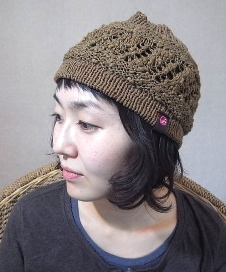 手編みコットンヘアバンド [ コットン ]