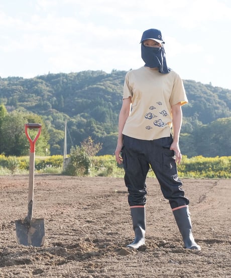 竹炭ファイバー2 WAYキャップ(ネイビー）