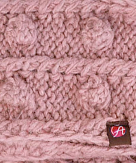 手編みニットマフラー