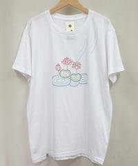 ロータス刺繍Tシャツ No.2 ( ロータス / 4.5oz ）