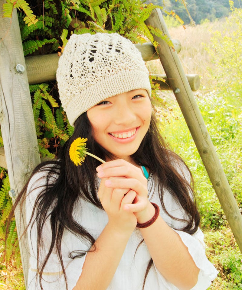 オリジナルとんがり手編み帽子 | A-rue OnlineShop