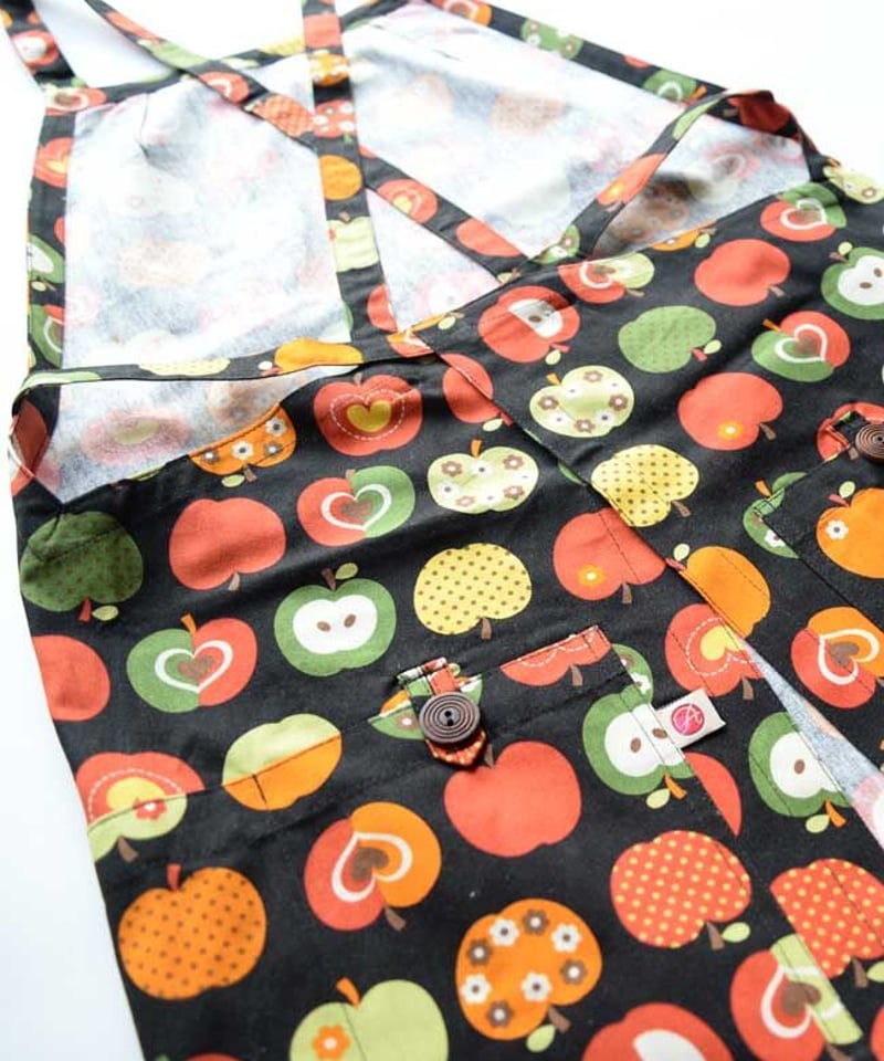 リンゴ柄エプロン | A-rue OnlineShop