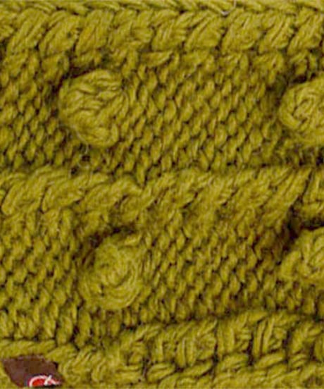 手編みニットマフラー