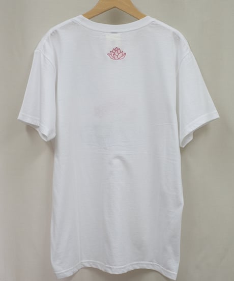 ロータス刺繍Tシャツ No.2 ( ロータス / 4.5oz ）