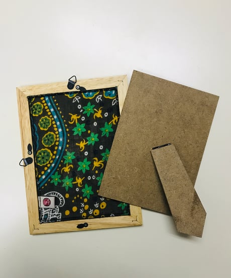 猫ちゃん刺繍画(2Lサイズ） No.16 (シルバーグレー）