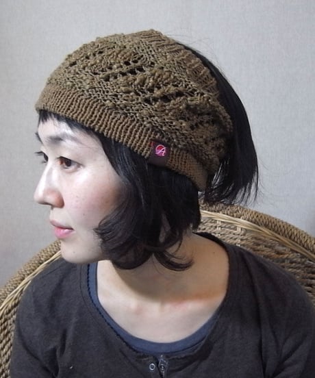 手編みコットンヘアバンド [ コットン ]