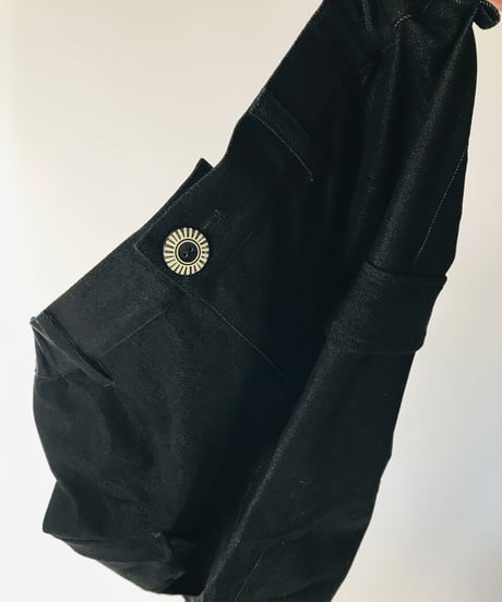ストレッチデニムワークパンツ（ダークindigo）8~9オンス：薄手〜普通