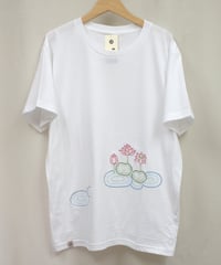 ロータス刺繍Tシャツ ( ロータス / 4.5oz ）