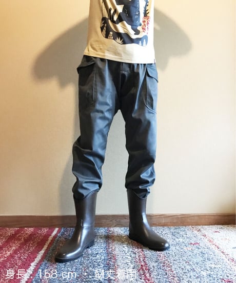 オーガニックコットンワークパンツ (グレー)