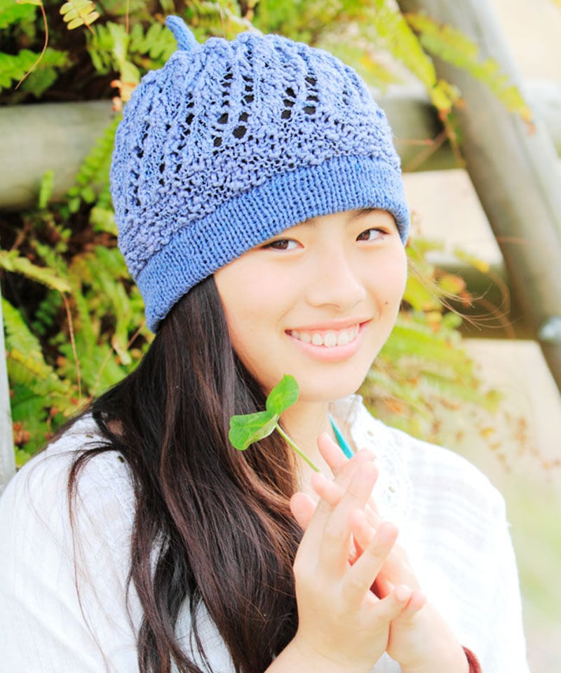 未使用Cacco 手編みとんがりニット帽 Cacco 手編みとんがりニット帽 - ほぼ日刊イトイ新聞