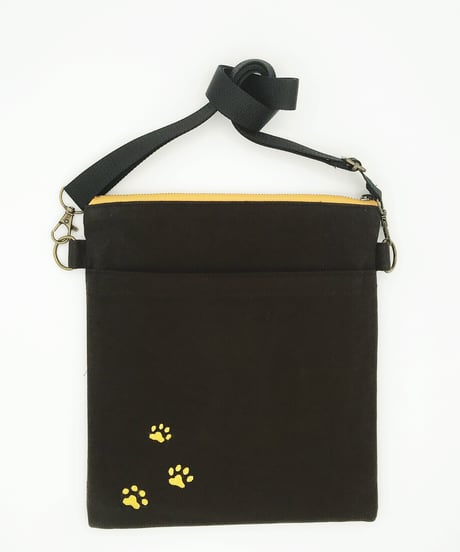 刺繍サコッシュ (CAT- No.8) 茶トラ