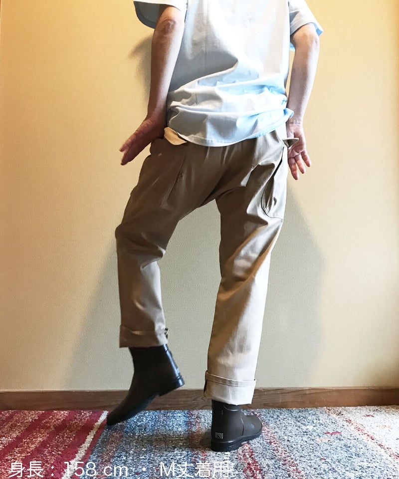 オーガニックコットンワークパンツ (ベージュ) | A-rue OnlineShop