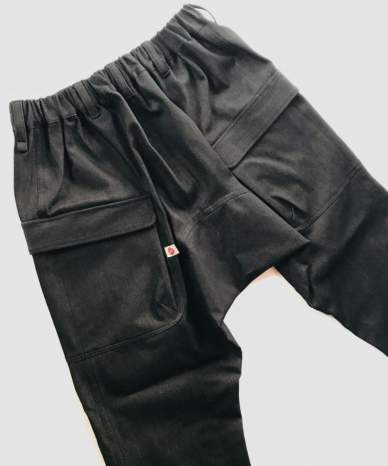ストレッチデニムワークパンツ(ダークindigo)8~9オンス:薄手 ストレッチデニムワークパンツ(ダークindigo)8~9オンス:薄手