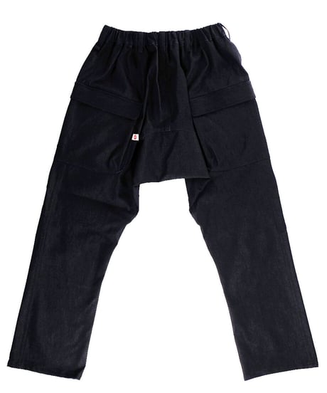 ストレッチデニムワークパンツ（ダークindigo）8~9オンス：薄手〜普通
