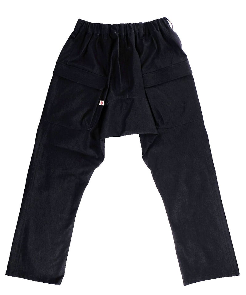 ストレッチデニムワークパンツ（ダークindigo）8~9オンス：薄手〜普通