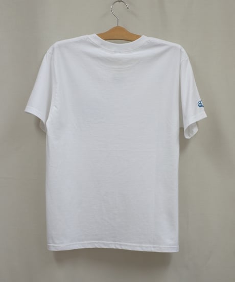 刺繍Tシャツ (アジアンクラウド・6oz/ホワイト）