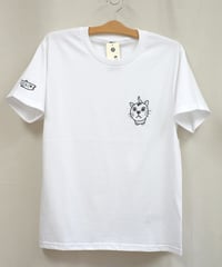 刺繍Tシャツ( おすわり猫ちゃん/6oz )