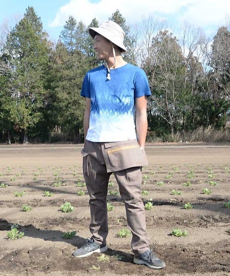 藍染めTシャツ