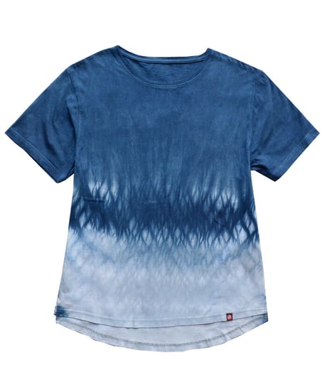 藍染めTシャツ