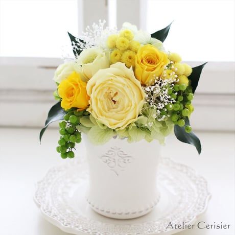 アトリエgg シークワーサーの花(イエロー) アトリエ・セリージェ STORES