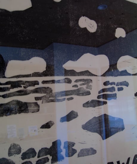 WOOD CUT PRINT - NOTO, ISHIKAWA