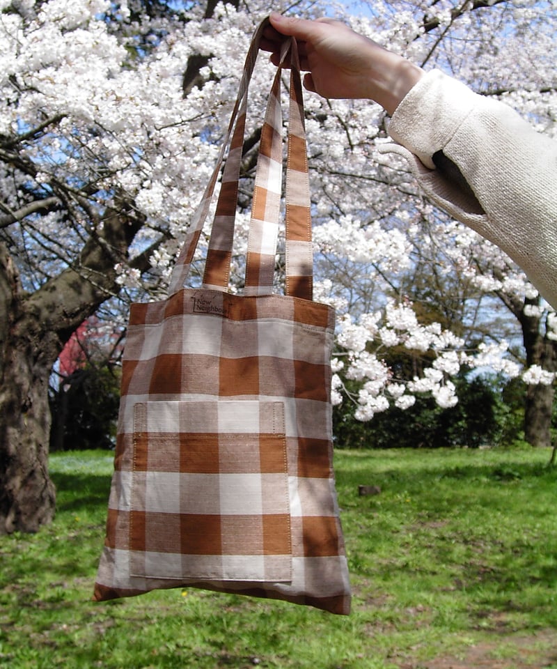 New Neighbour<br>New Neighbour Tote - Orangeトートバッグ - メンズ