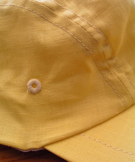 Fumiciao - Longbill cap(Yellow Linen)