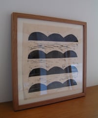 WOOD CUT PRINT - 30×30